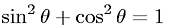 Pythagorean Property - Sine and Cosine