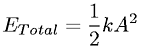 Total energy of simple harmonic motion