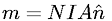 Magnetic dipole moment of a current loop