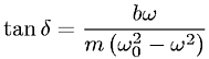 Phase constant of a driven oscillation