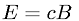 Electric field and magnetic field relationship for an electromagnetic wave