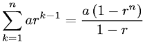 Finite Geometric Series